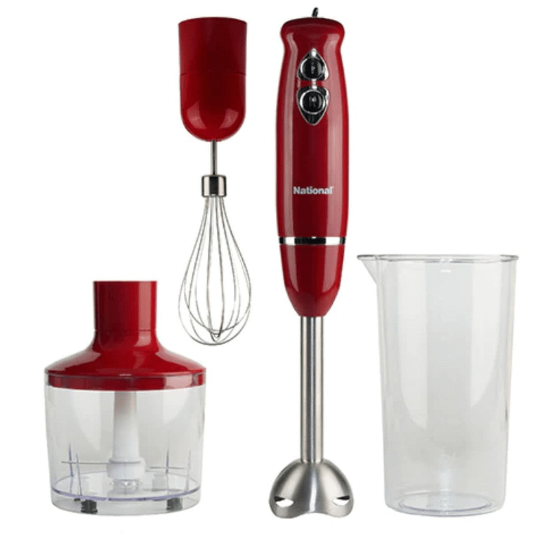 Supersonic National NA-3104HB 4-in-1 Immersion Hand Blender Black 500W Attachments Image 2