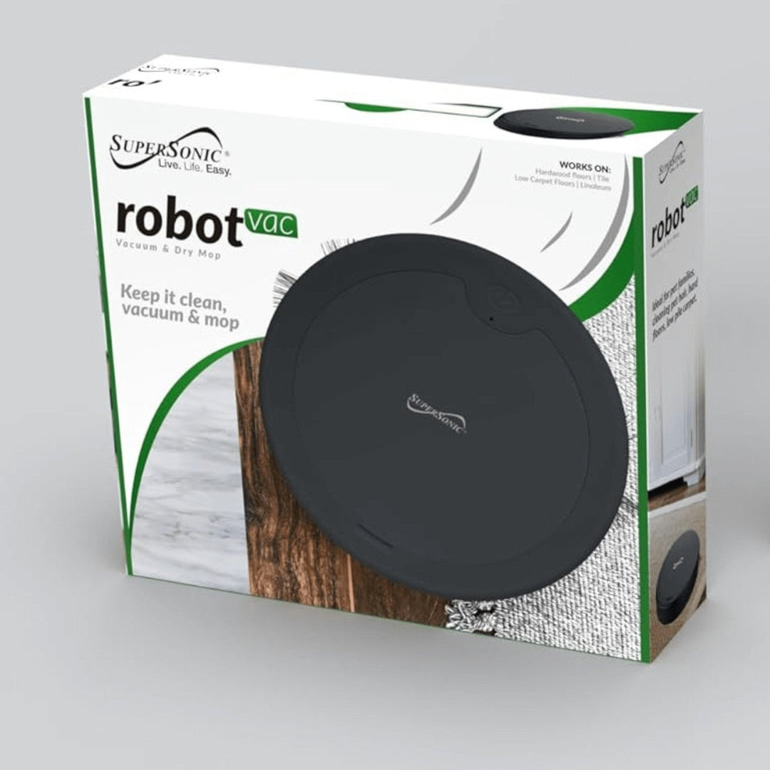 Supersonic Robot Vac Vacuum and Dry Mop Image 3