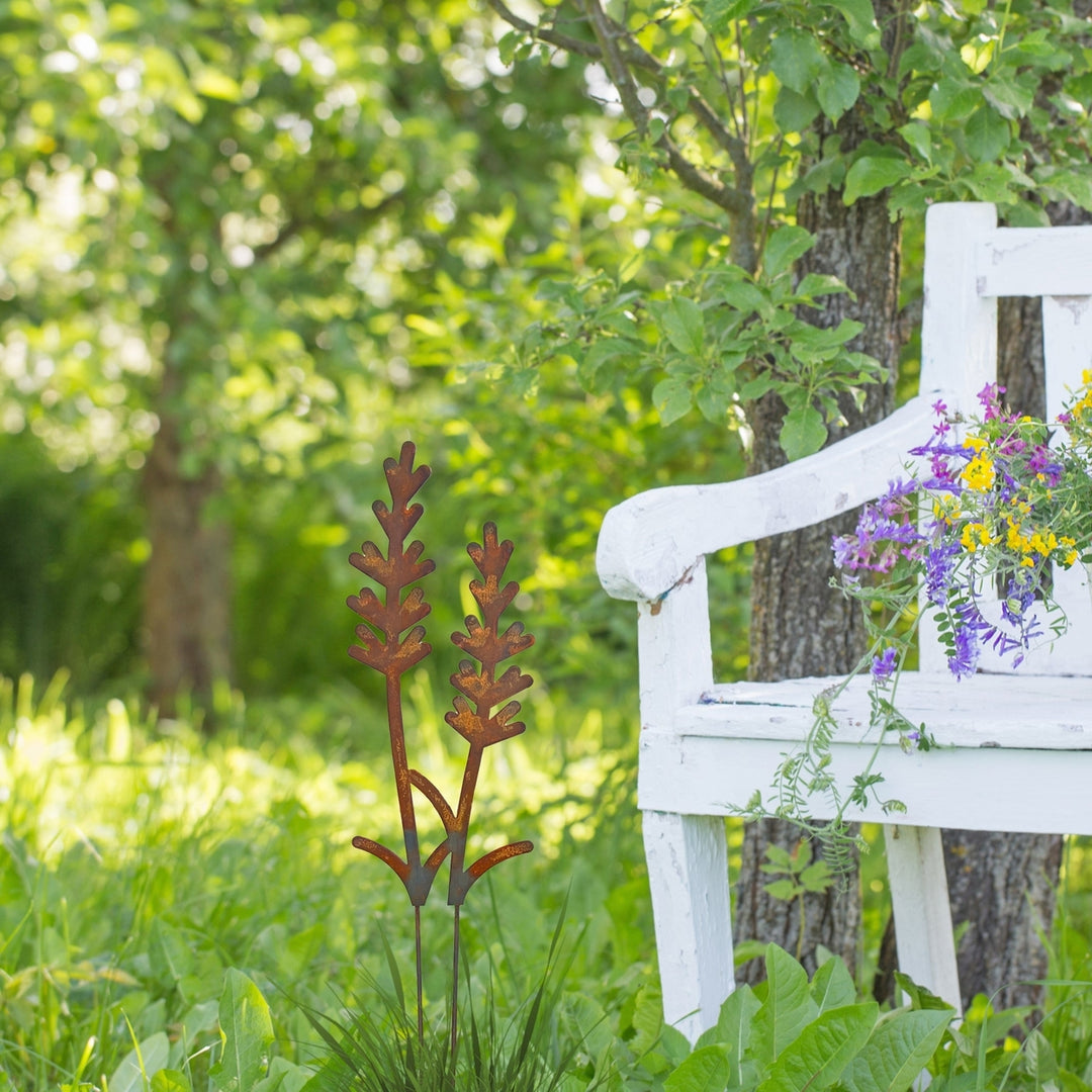 Contemporary Lavender Garden Stake Image 4