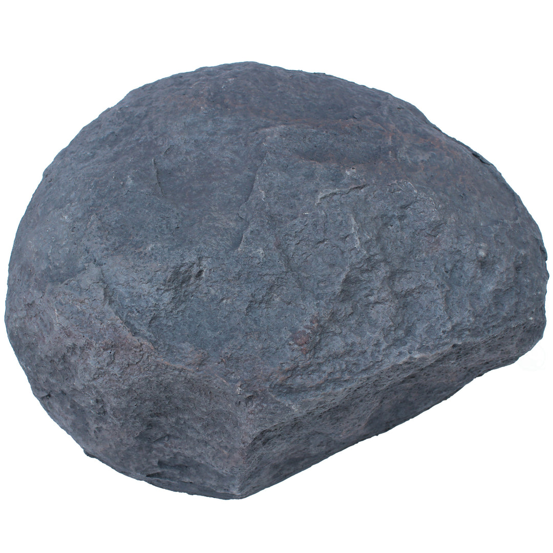 Faux Stone Rock Outdoor Fiberglass Granite Grey Weather Resistant Garden Decor Image 10