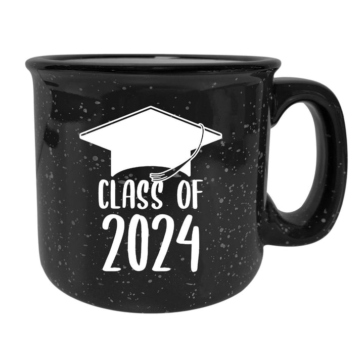 Class of 2024 Graduation 16 oz Ceramic camping mug White Image 3