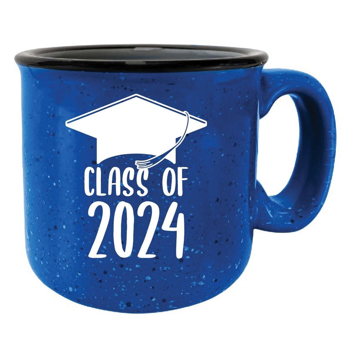 Class of 2024 Graduation 16 oz Ceramic camping mug White Image 7