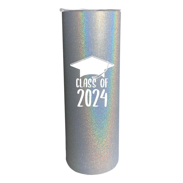 Class of 2024 Graduation 20 oz Insulated Stainless Steel Skinny Tumbler Image 4