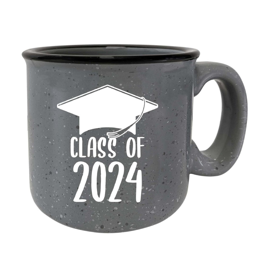 Class of 2024 Graduation 16 oz Ceramic camping mug White Image 12