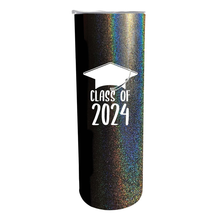 Class of 2024 Graduation 20 oz Insulated Stainless Steel Skinny Tumbler Image 5