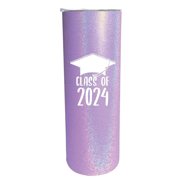 Class of 2024 Graduation 20 oz Insulated Stainless Steel Skinny Tumbler Image 1