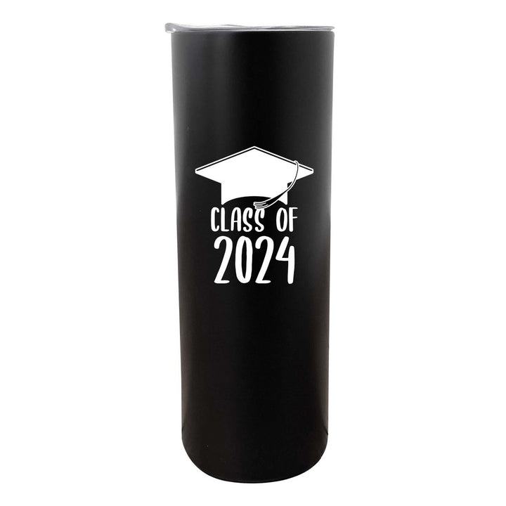 Class of 2024 Graduation 20 oz Insulated Stainless Steel Skinny Tumbler Image 11