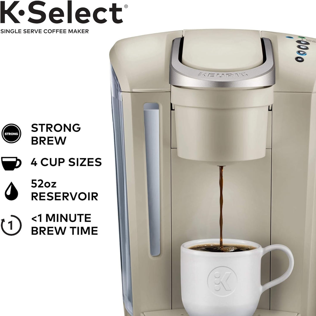 Keurig K-Select Single-Serve K-Cup Pod Coffee Maker, Sandstone Image 2