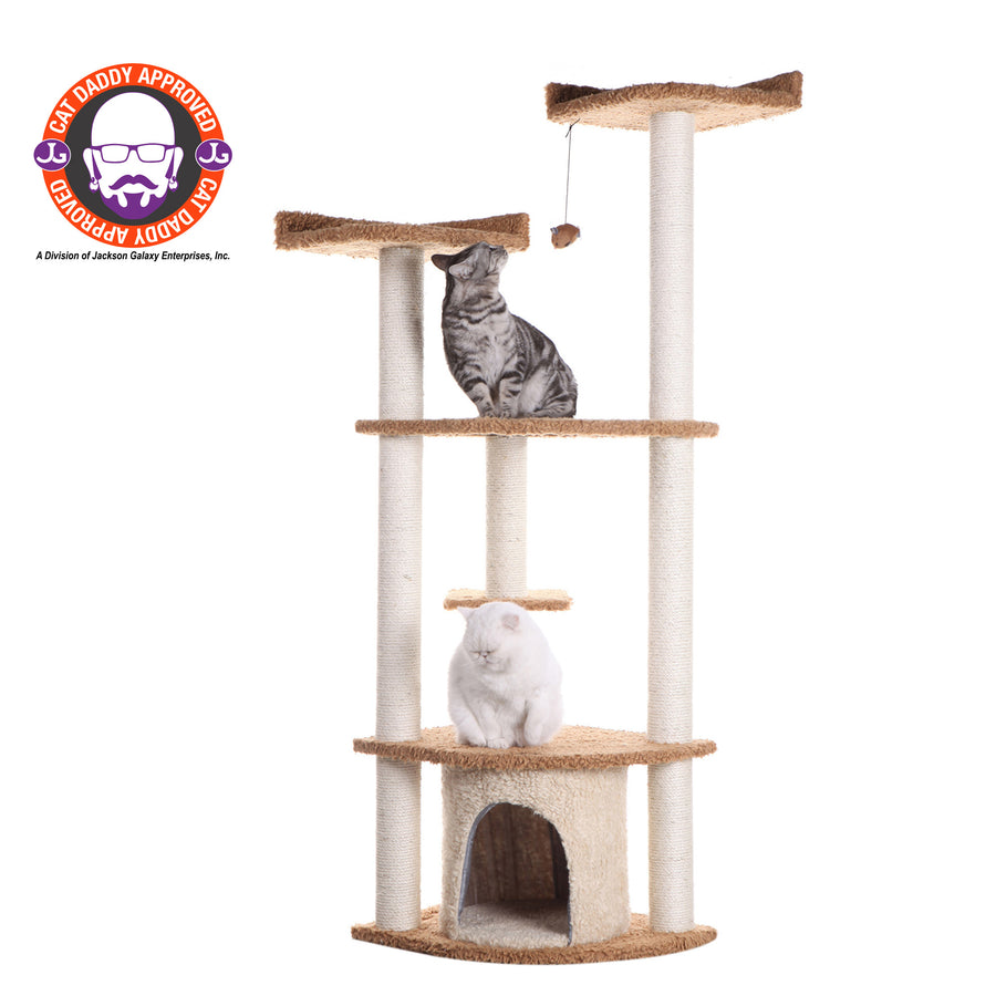 Armarkat Real Wood Classic Cat Tree Model A6402 Classic Model A6402 Image 1