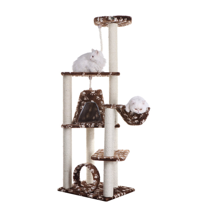 Armarkat Cat Tree A6601 Real Wood 66in 4 Features Jackson Galaxy Approved Image 5