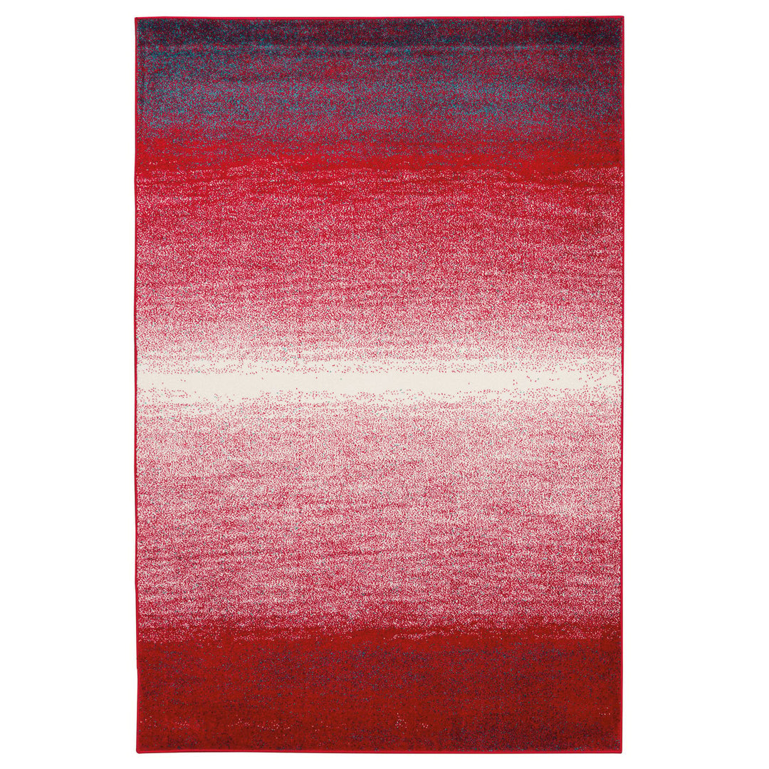 Ombre Red And Ivory 8 X 10 Image 1