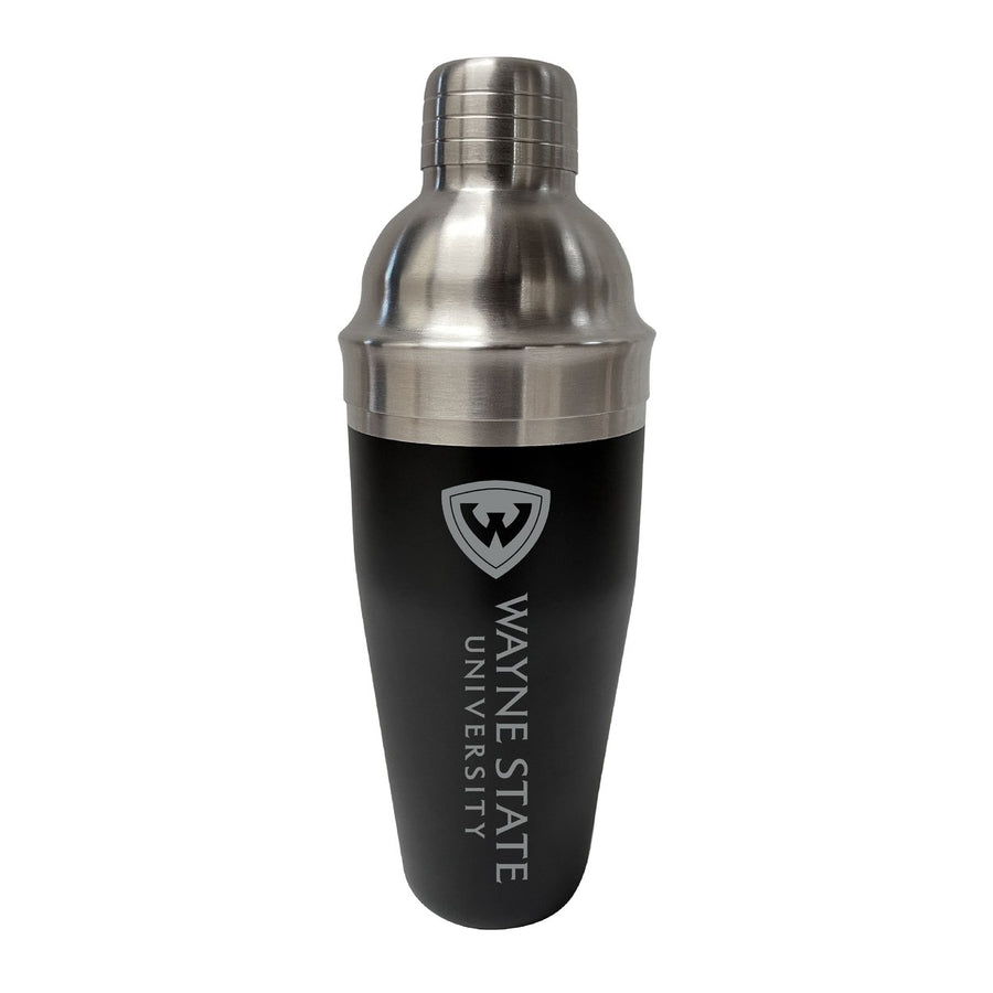 Wayne State 24 oz Stainless Steel Cocktail Shaker Image 1