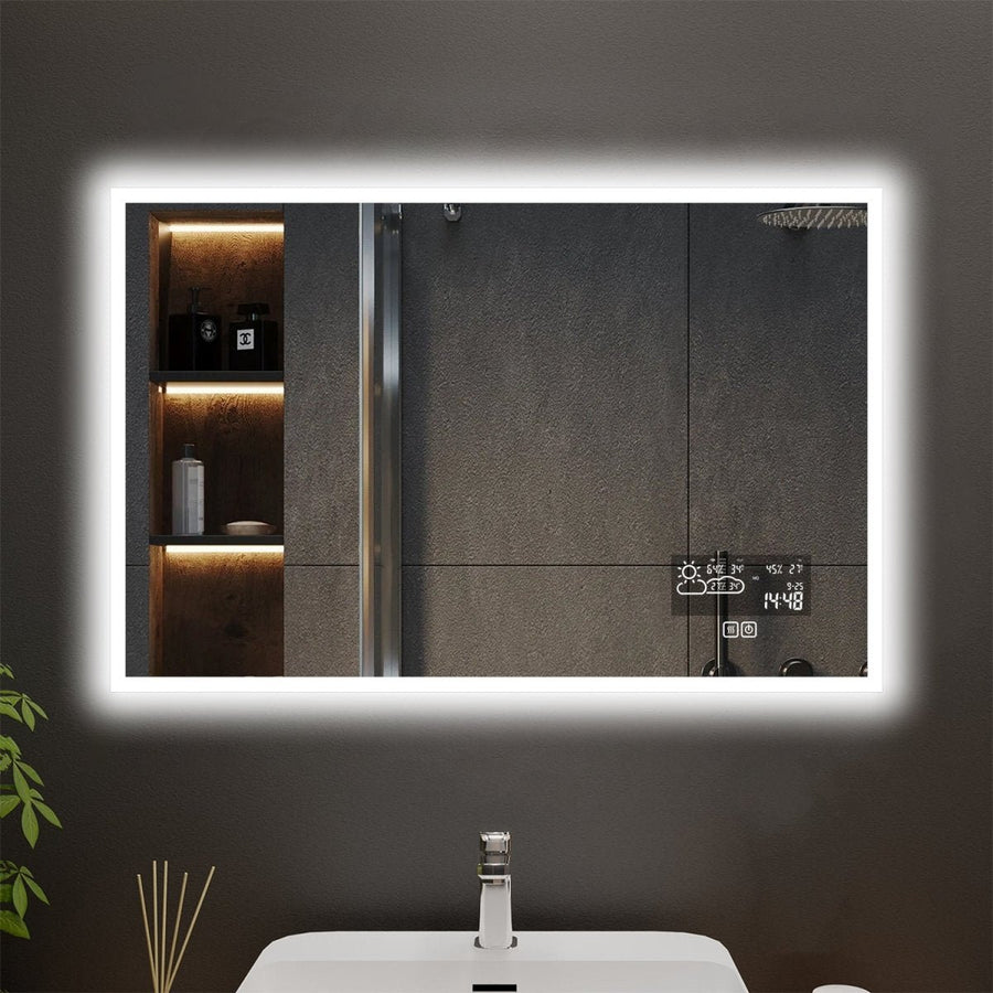 Lumen Customized Rectangle LED Bathroom Mirror Image 1