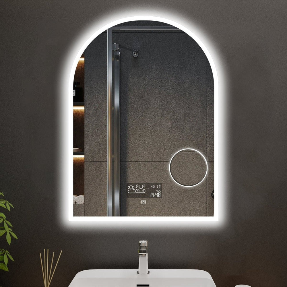 Myth Customized Arched LED Bathroom Mirror Image 2