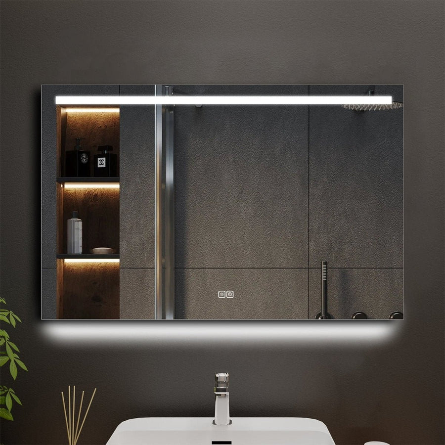 Mesa Customized Rectangle LED Bathroom Mirror Image 1