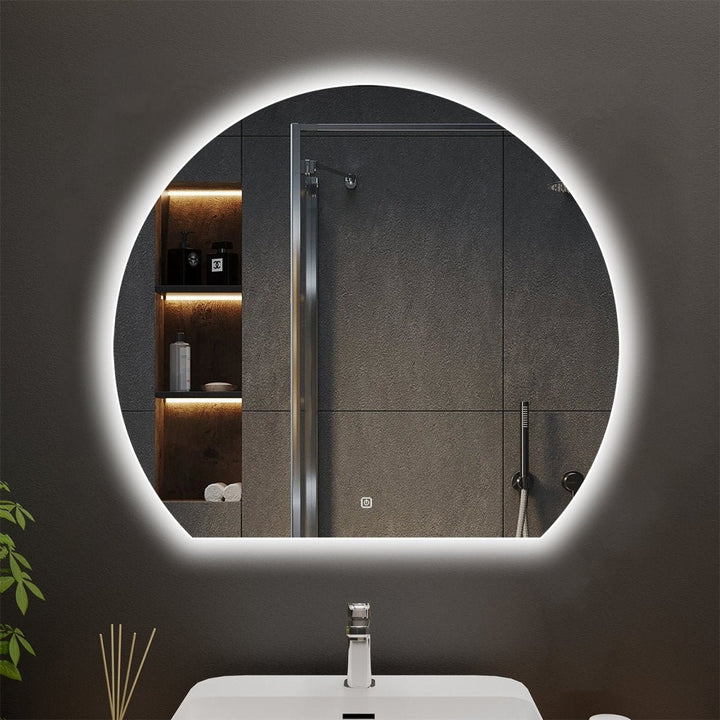 Oddity Customized Irregular LED Bathroom Mirror Image 1