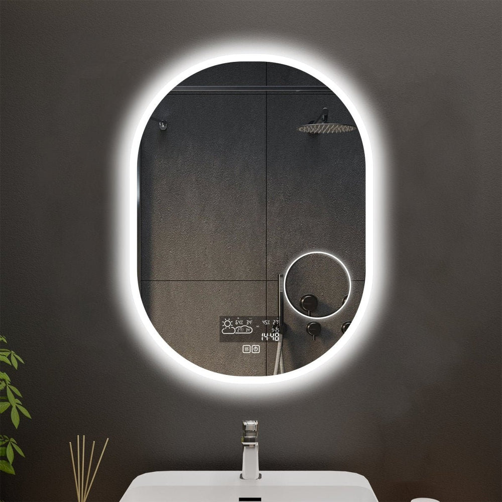 Ellipse Customized Oval LED Bathroom Mirror Image 2