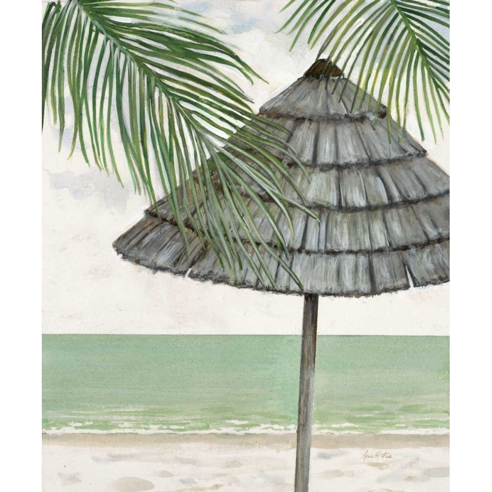 Seaside Palapa Poster Print by Arnie FISK-VARPDX011FIS1308 Image 1