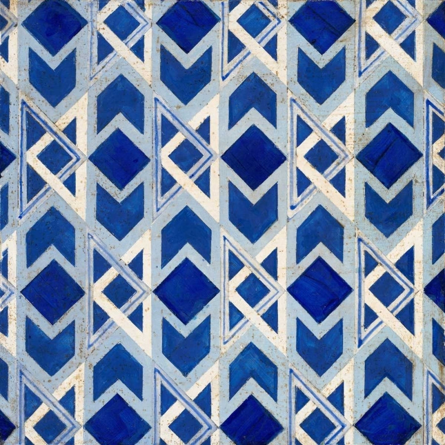 Lapis Geometric Tile Poster Print by Arnie Fisk-VARPDX011FIS1334 Image 1