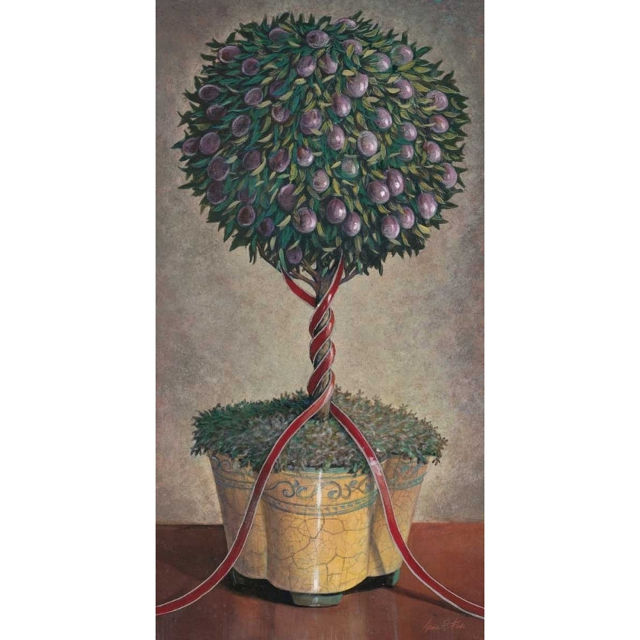 Holiday Plum Topiary Poster Print by Arnie Fisk-VARPDX011FIS1357 Image 1