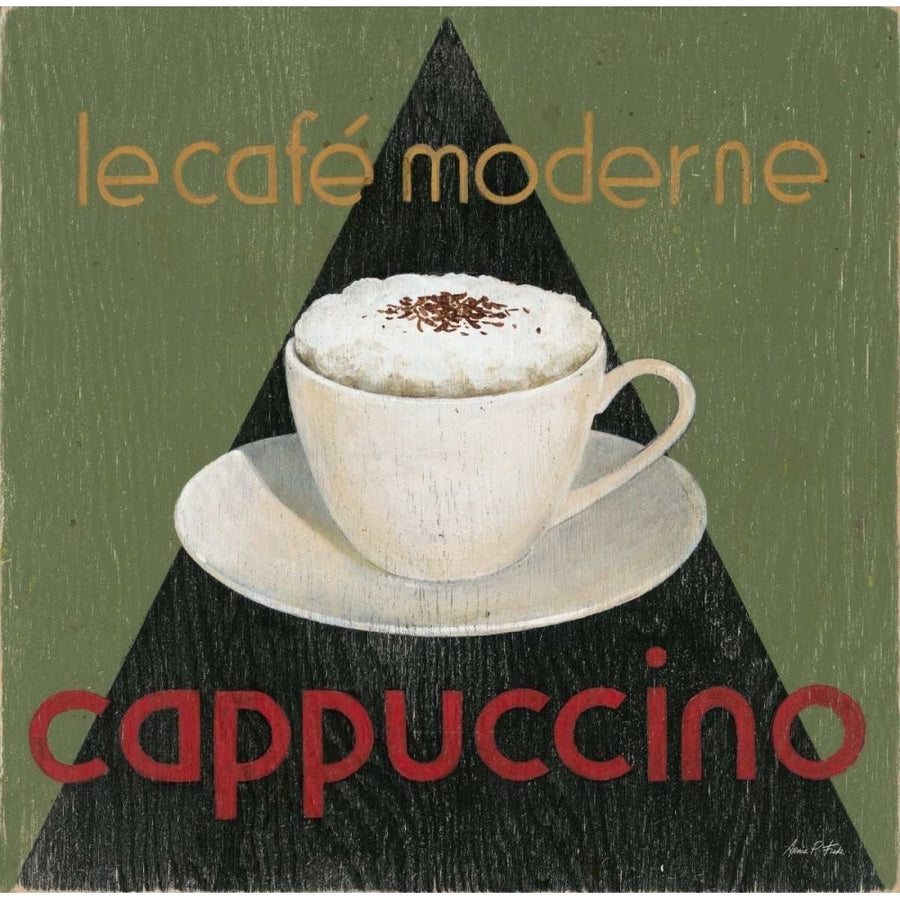 Cafe Moderne Cappuccino Poster Print by Arnie Fisk-VARPDX011FIS1363 Image 1