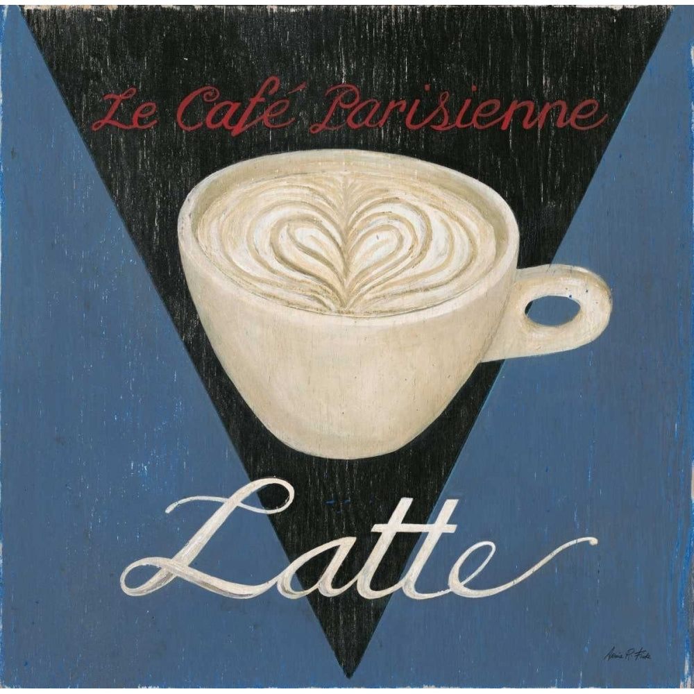 Cafe Parisienne Latte Poster Print by Arnie Fisk-VARPDX011FIS1366 Image 1