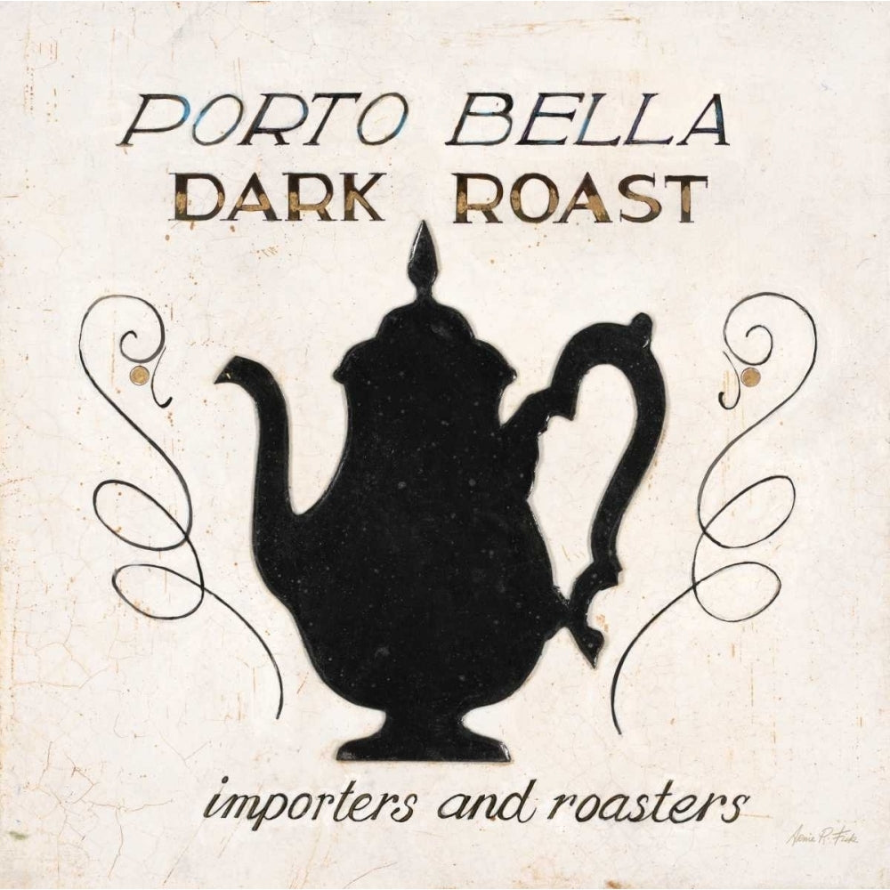 Porto Bella Coffee Poster Print by Arnie Fisk-VARPDX011FIS1369 Image 1