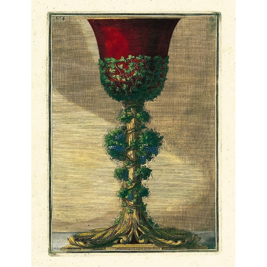 Red Goblet I Poster Print - Giovanni Giardini-VARPDX06003D Image 1