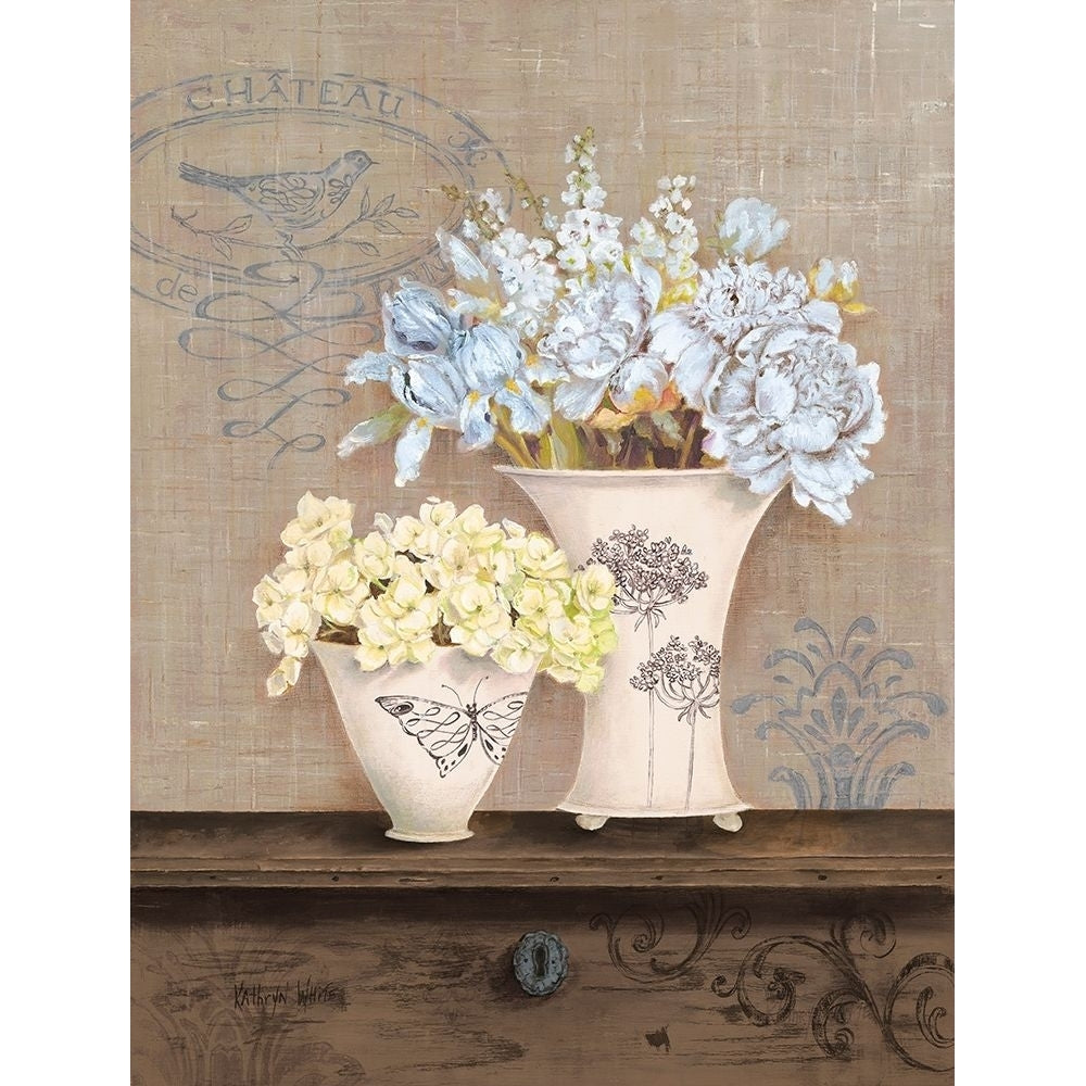 Chateau Chocolat In Cream by Kathryn White-VARPDX096WHI1104B Image 1