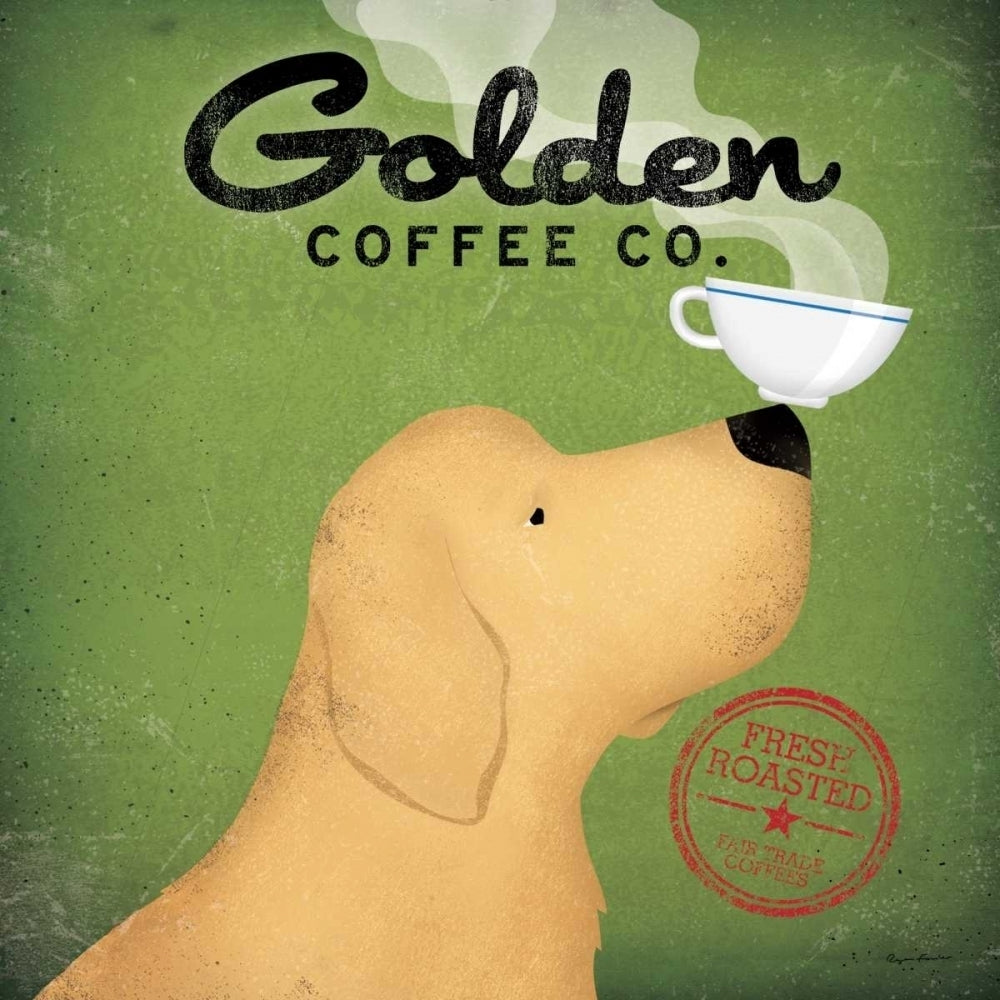 Golden Coffee Co Poster Print by Ryan Fowler-VARPDX10001 Image 1