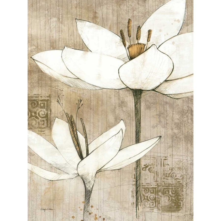 Pencil Floral I Poster Print by Avery Tillmon-VARPDX10027 Image 1