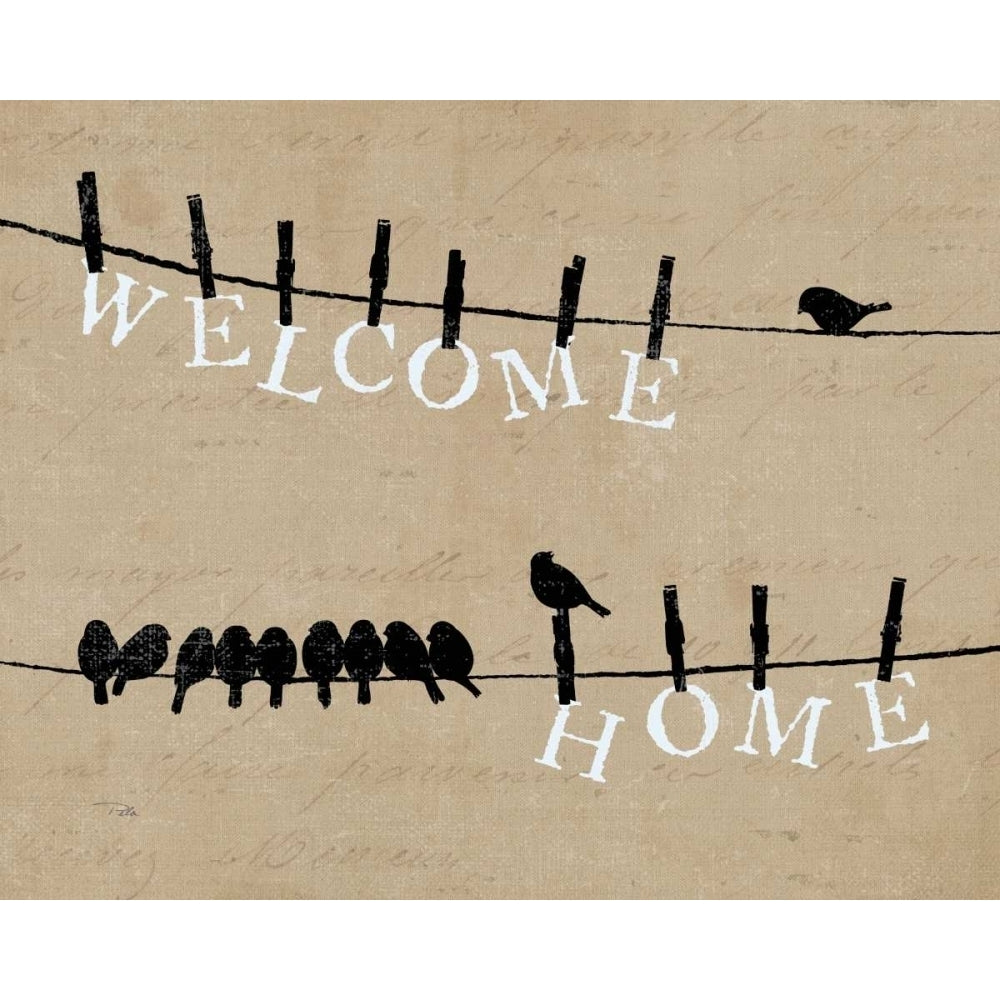 Birds on a Wire - Welcome Home Poster Print by Alain Pelletier-VARPDX10033 Image 1