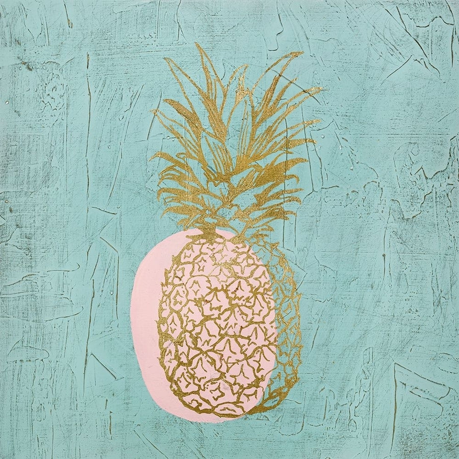 Golden Pineapple Poster Print - Studio STA-VARPDX100752 Image 1