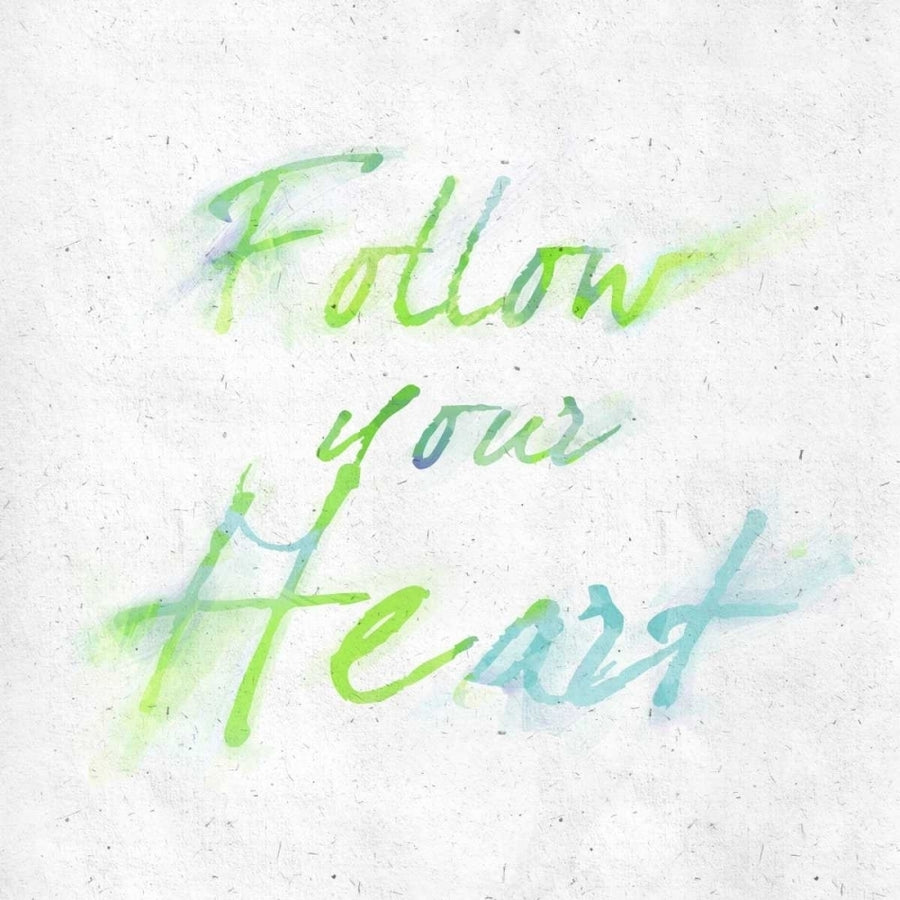 Follow Your Heart Border Poster Print by Sundance Studio-VARPDX10164V Image 1