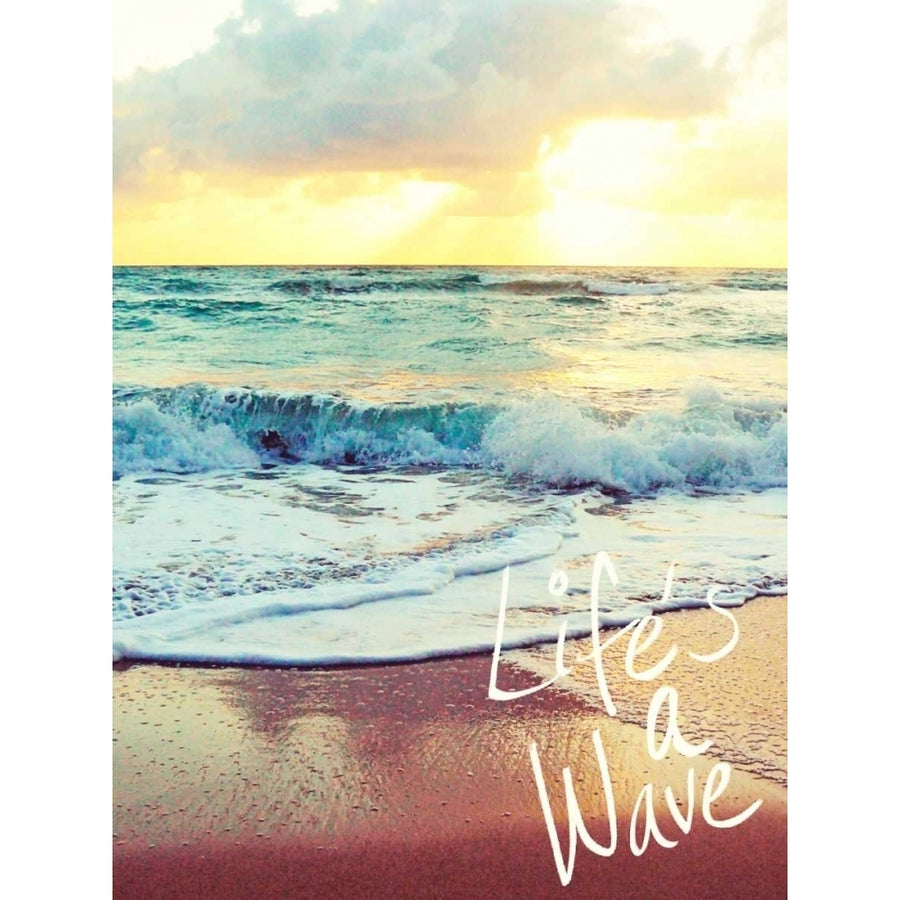 Lifes a Wave Poster Print by Gail Peck-VARPDX10189D Image 1