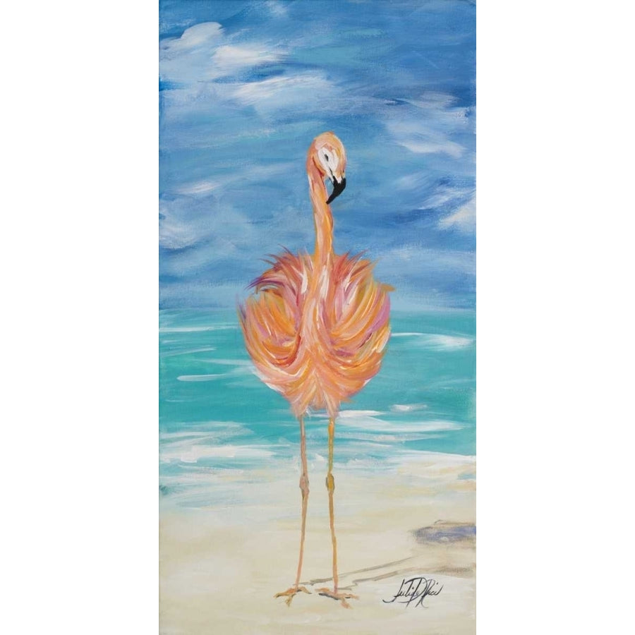 Flamingo I Poster Print by Julie DeRice-VARPDX10190 Image 1