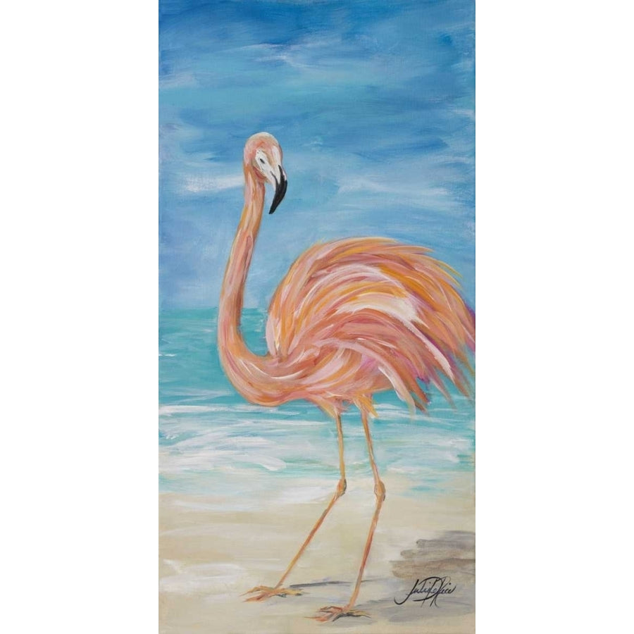 Flamingo II Poster Print by Julie DeRice-VARPDX10191 Image 1