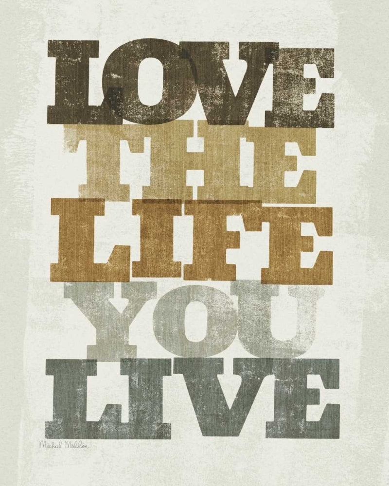 Live and Love II Poster Print by Michael Mullan-VARPDX10196 Image 1