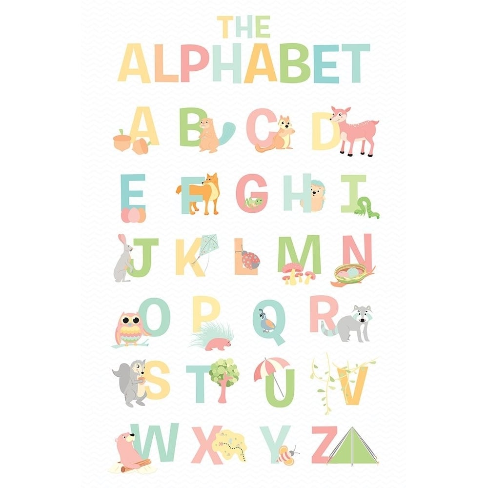 The Alphabet Poster Print - Josefina-VARPDX10239DD Image 1