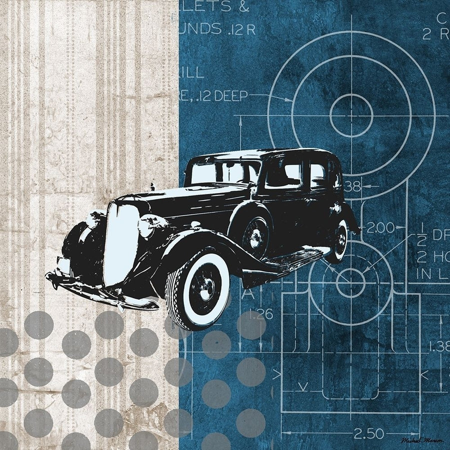 Classy Ride I Poster Print by Michael Marcon-VARPDX10246A Image 1