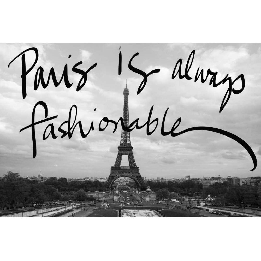 Fashionable Paris Poster Print by Emily Navas-VARPDX10254C Image 1