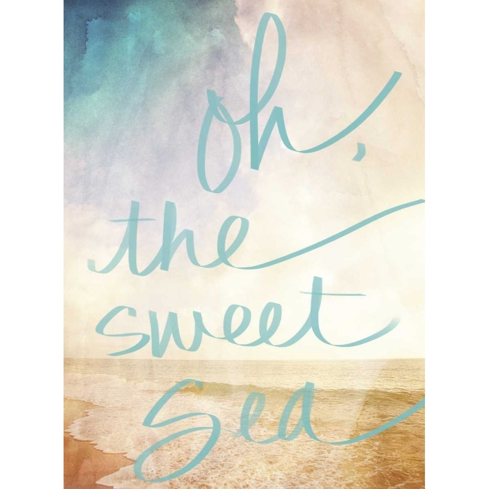 Oh the Sweet Sea Border Poster Print by Susan Bryant-VARPDX10356AA Image 1