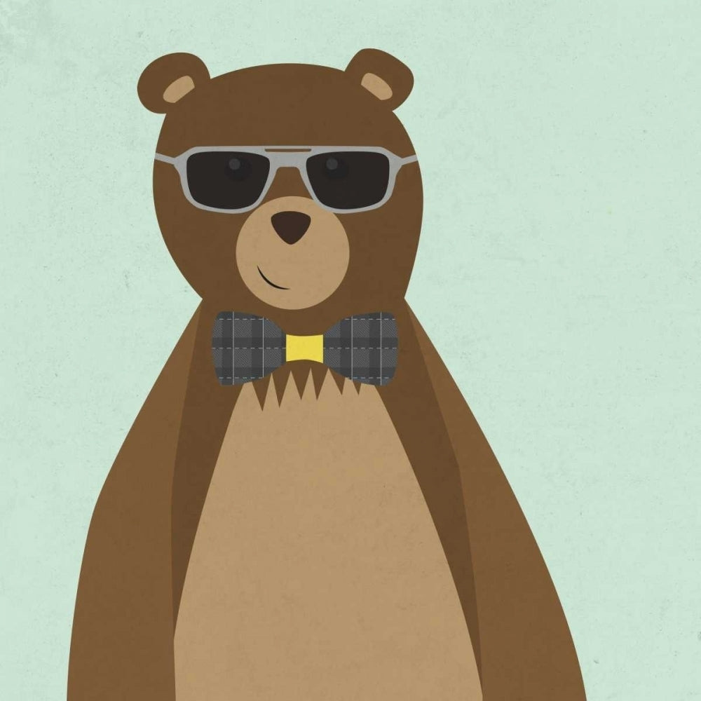 Hipster Bear II Poster Print by Sd Graphics Studio-VARPDX10371 Image 1