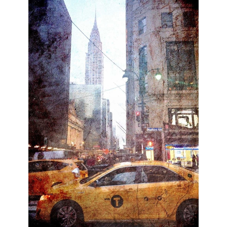 Rainy Madison Avenue Poster Print by Acosta-VARPDX10388Z Image 1