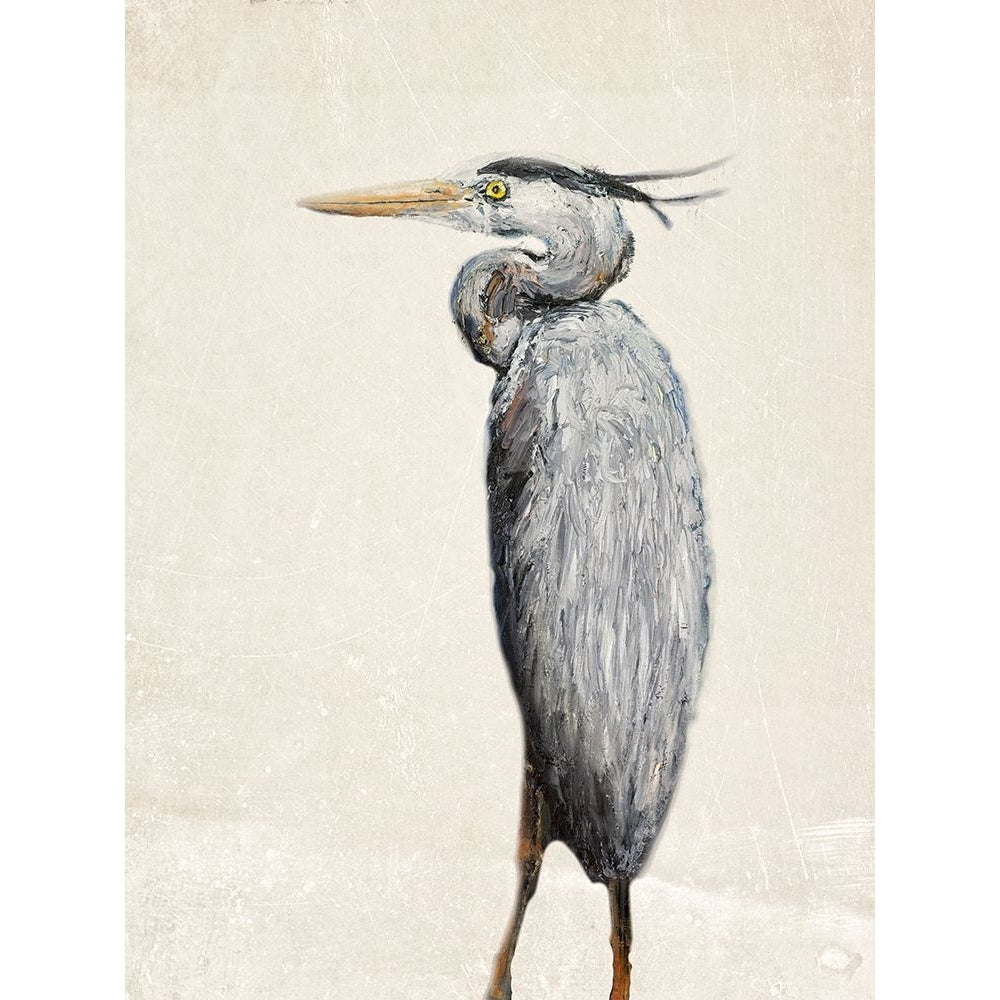 Grey Heron I Poster Print - Walt Johnson-VARPDX10510K Image 1