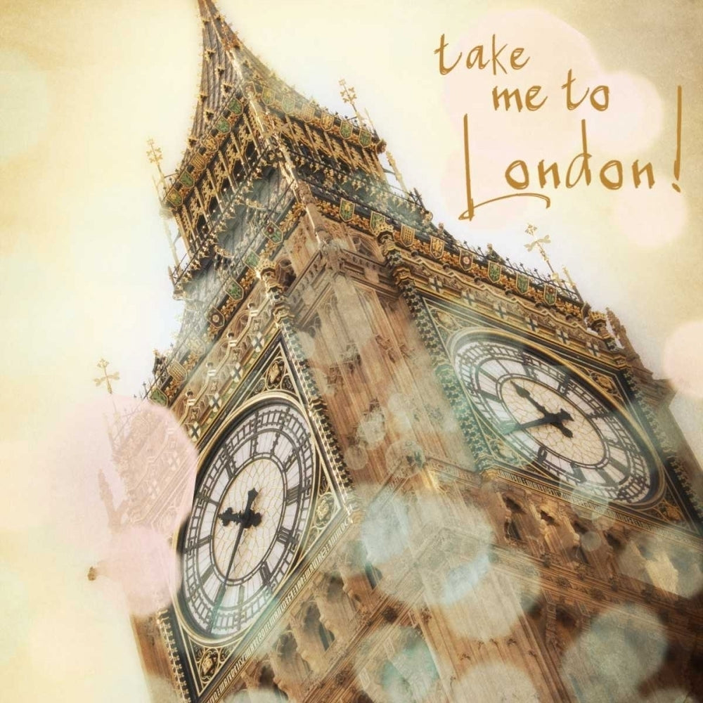 Take Me To London Border Poster Print by Emily Navas-VARPDX10534H Image 1