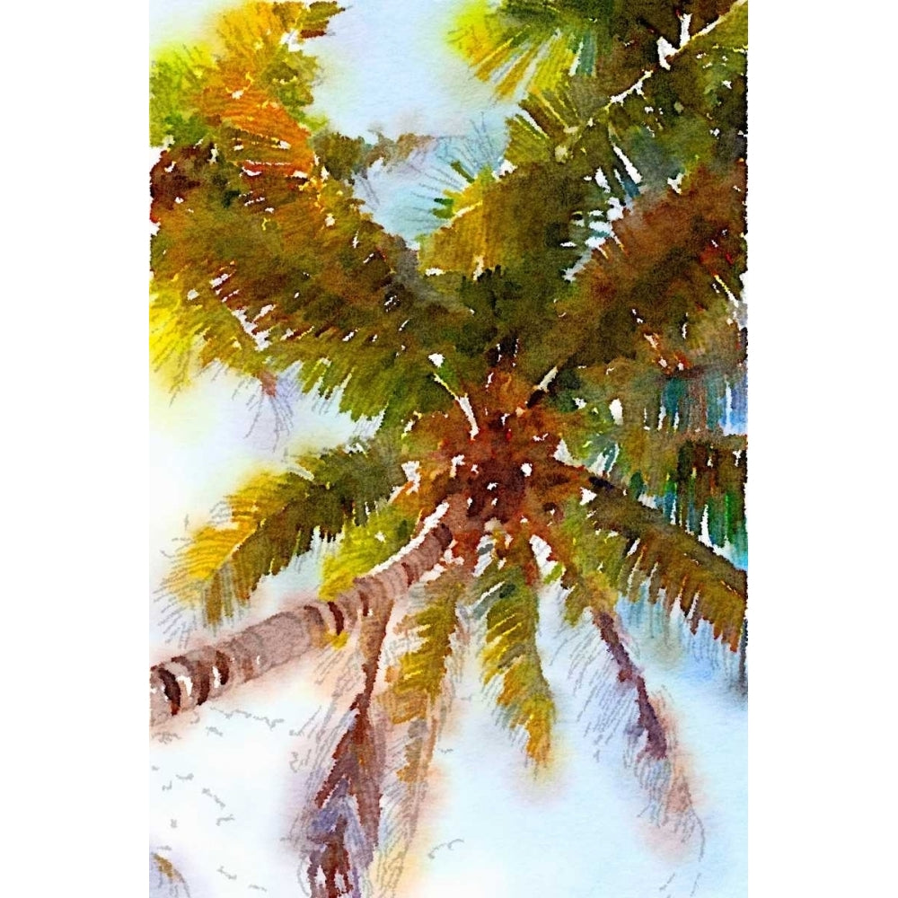 Watercolor Palms II Poster Print by Emily Navas-VARPDX10542 Image 1