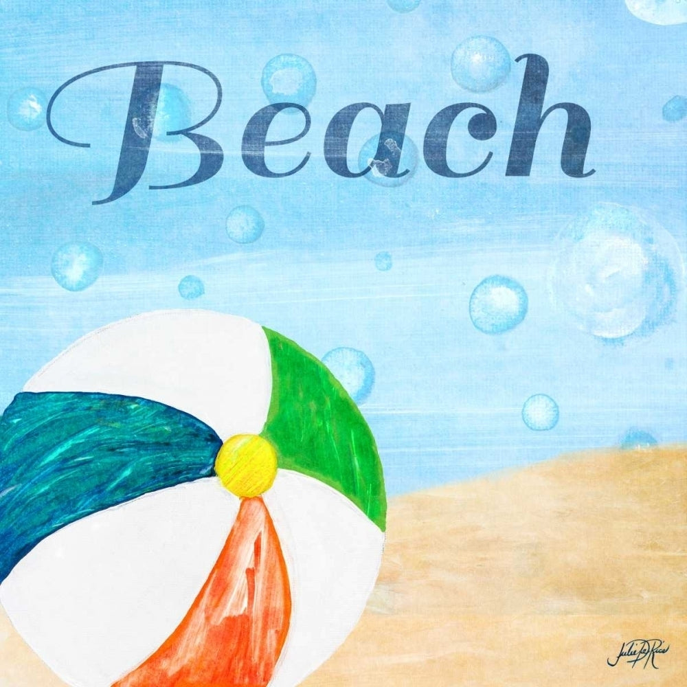 Beach Play II Poster Print by Julie DeRice-VARPDX10569 Image 1