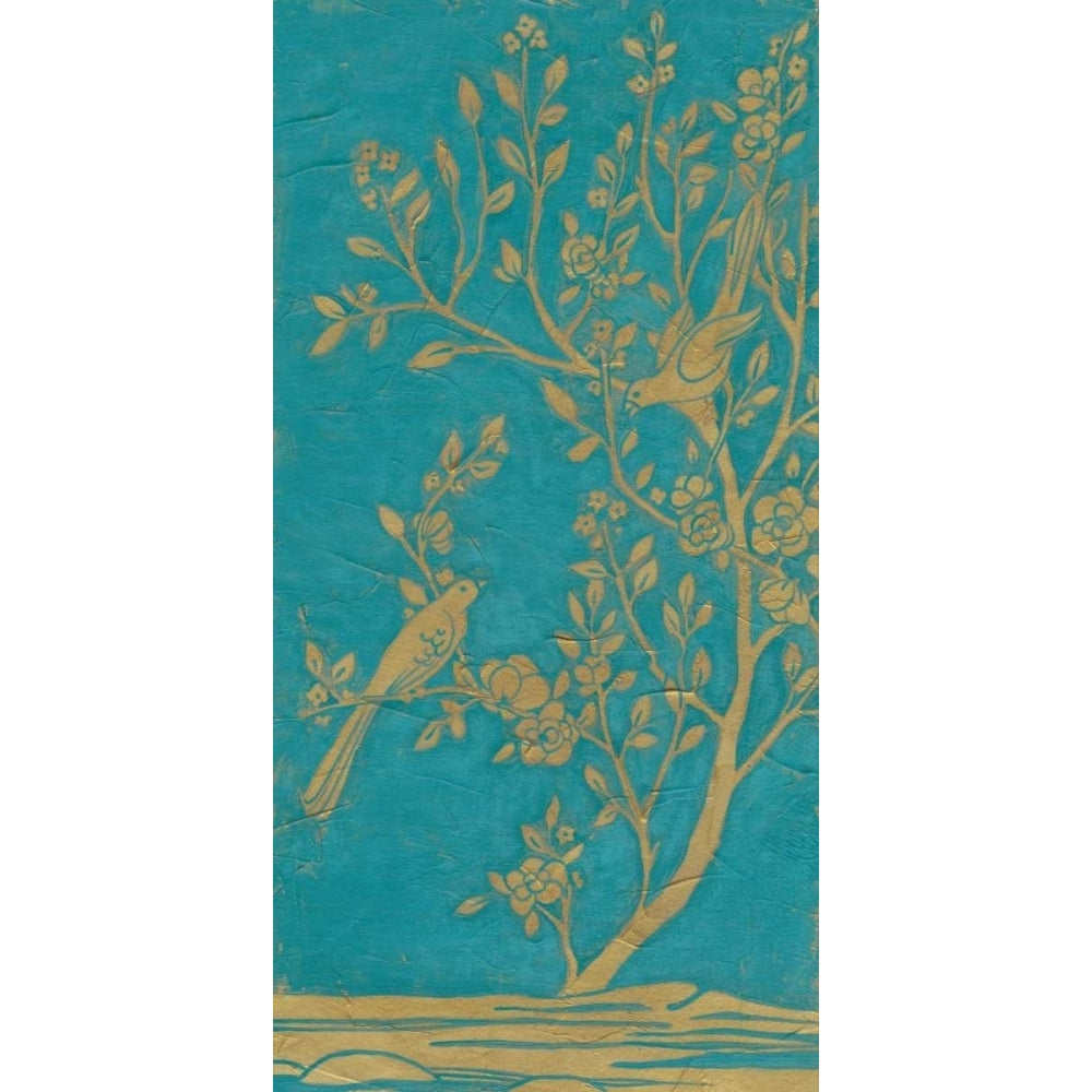 Topaz Chinoiserie I Poster Print - June Erica Vess-VARPDX105700Z Image 1