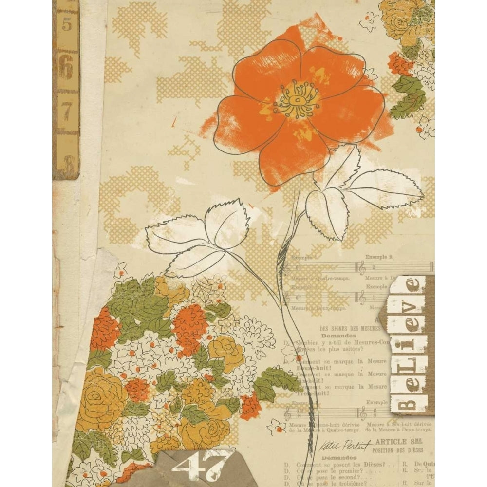 Collaged Botanicals I Poster Print by Katie Pertiet-VARPDX10612 Image 1